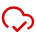 Cloud check icon